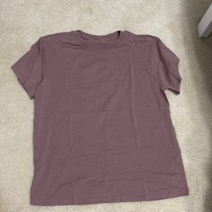 Lululemon all yours tee in twilight rose